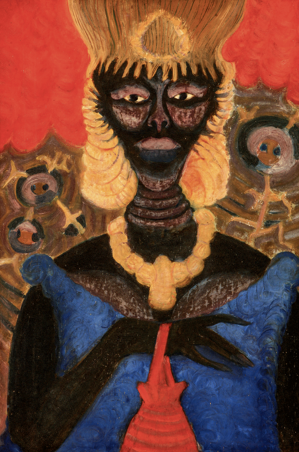Demas-Nwoko,-Senegalese-Woman-[Femme-sénégalaise],-1970