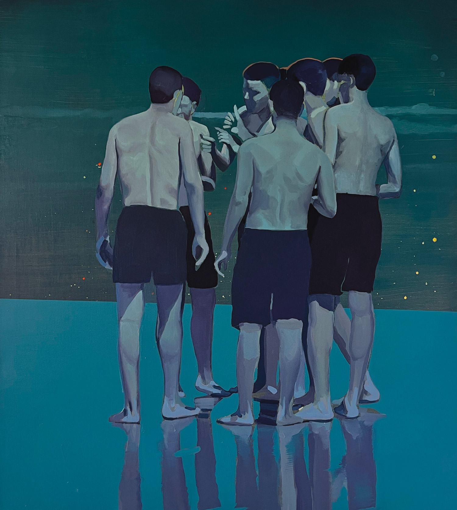 LaRéflexion-AcryliqueSurToile-100x90cm-2024